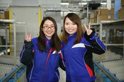 倉庫内でのシンプルな軽作業です。